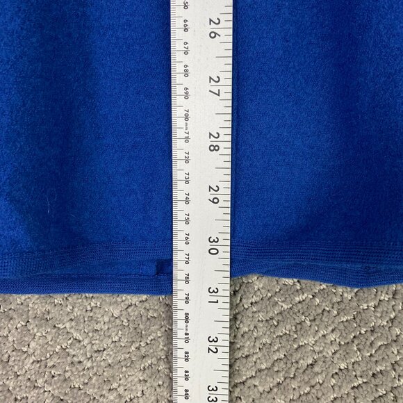 Geiger Cardigan Sweater Jacket Women's 42 Blue Wool Buttons Collection Austria - Picture 16 of 16